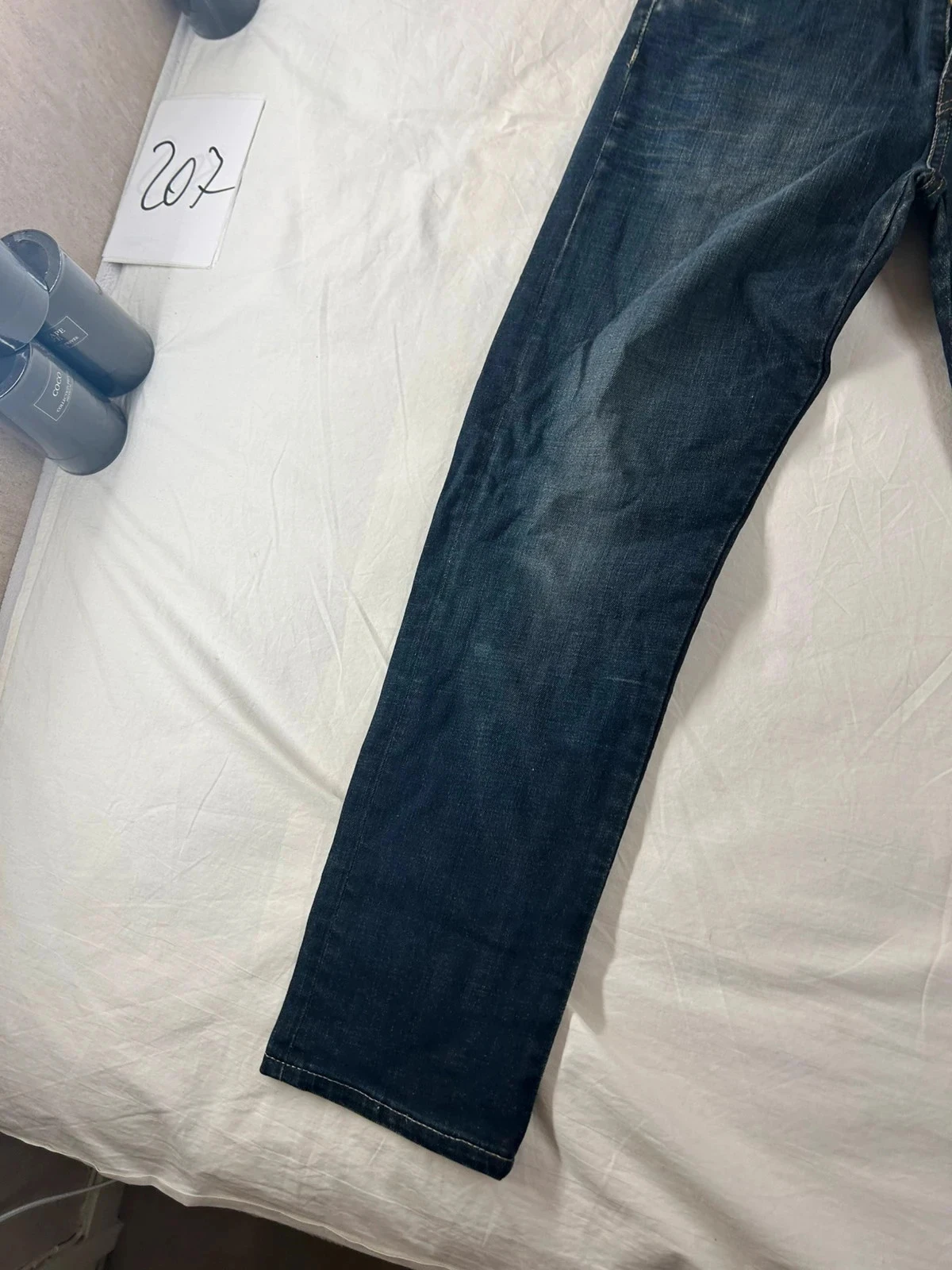 Marineblauwe kaporal jeans w32 l34 vintage stijl y2k – photo 4